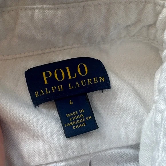 Polo by Ralph Lauren Kids Red Vest and White Button-Down Shirt - Picture 4 of 4